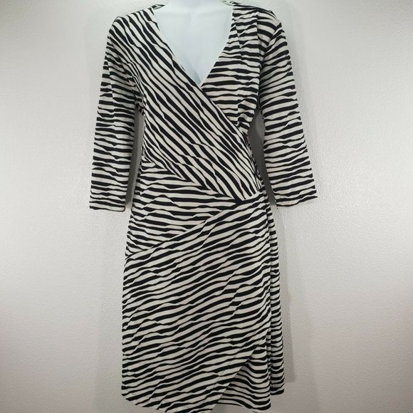 Chicos Womens‎ Sheath Dress Black & White Size 1 Te - Picture 3 of 8